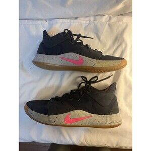 Nike Mens AO2607-401 Obsidian Pink Blast P. George Size 11.5 Basketball Shoes